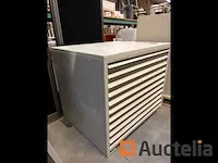Metaal kast 12 lades - afbeelding 1 van  4