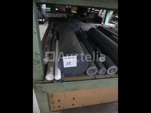 Metaal/aluminium/teflon staaf - afbeelding 4 van  7