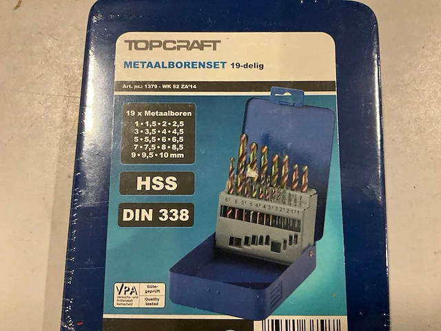 Metaalborenset en hout- en steenborenset topcraft(60x) - afbeelding 2 van  3