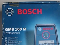 Metaaldetector bosch, gms 100m - afbeelding 2 van  2