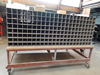 Metaal/houten stockagekar - afbeelding 2 van  2