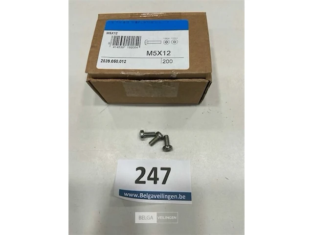 Metaalschroef m5x12 - afbeelding 3 van  3