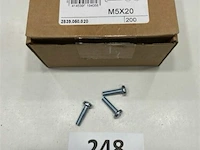 Metaalschroef m5x20 - afbeelding 1 van  3