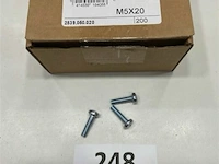 Metaalschroef m5x20 - afbeelding 3 van  3
