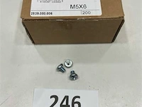Metaalschroef m5x6 - afbeelding 3 van  3