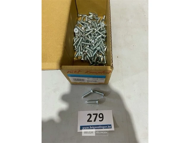 Metaalschroef m6 x 25 134 stuks - afbeelding 3 van  3