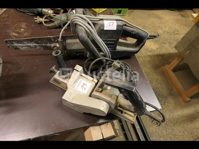 Metabo 4360 schaafmachine, black&decker cel blokzaag - afbeelding 2 van  7