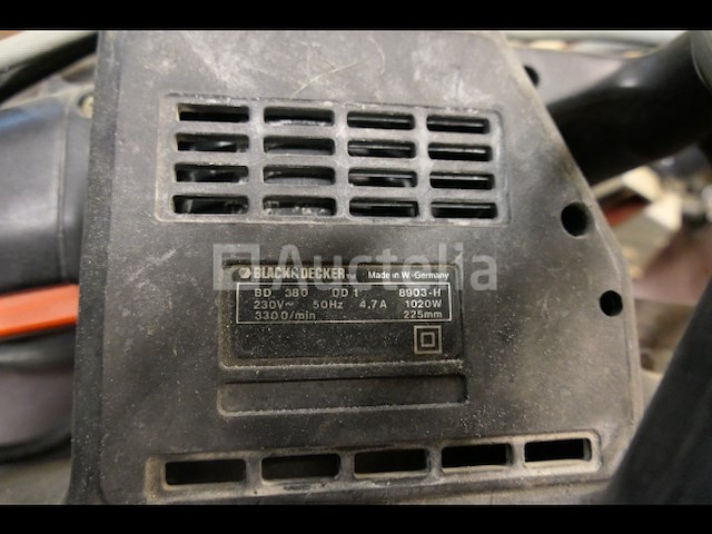 Metabo 4360 schaafmachine, black&decker cel blokzaag - afbeelding 5 van  7