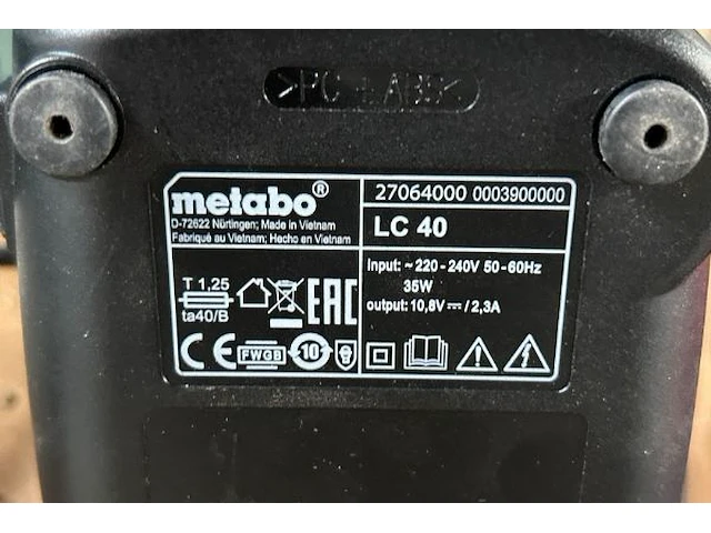Metabo accu schroefboormachine - afbeelding 7 van  7