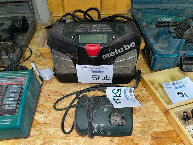 Metabo accu werfradio - afbeelding 1 van  6