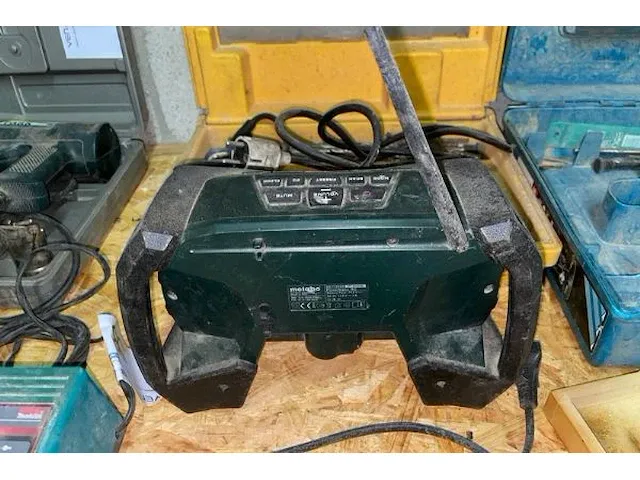 Metabo accu werfradio - afbeelding 3 van  6