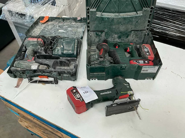 Metabo accugereedschap (3x) - afbeelding 1 van  8