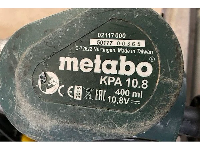 Metabo alu kitpistool - afbeelding 3 van  3