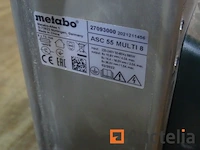 Metabo asc 55 multi 8 8-poorts wandlader - nieuwe winkelwaarde +/- 750 € - afbeelding 6 van  6