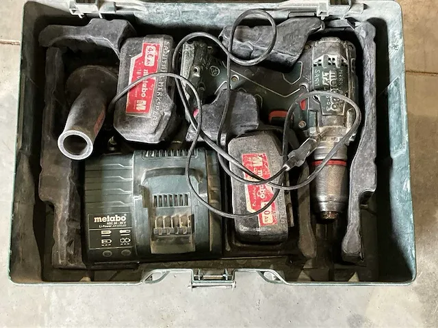 Metabo bs 18 ltx impuls schroefboormachine - afbeelding 1 van  4