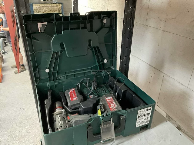 Metabo bs 18 ltx impulse accu schroefboormachine - afbeelding 1 van  2