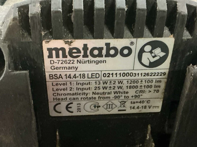 Metabo diverse accugereedschap - afbeelding 5 van  5