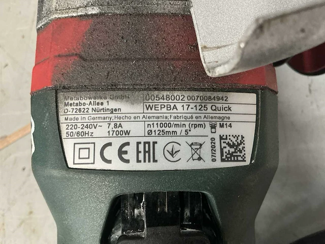 Metabo diverse elektrisch gereedschap (3x) - afbeelding 5 van  5