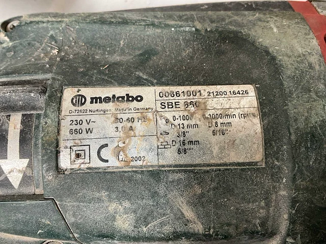 Metabo diverse elektrische gereedschappen (4x) - afbeelding 9 van  9