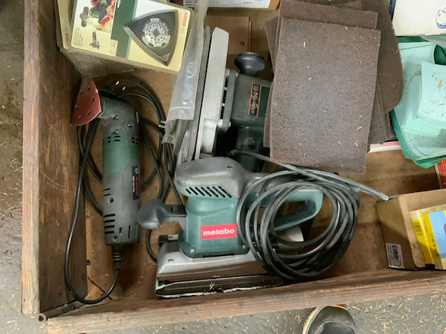 Metabo elektrische hand schuurmachines (2x) - afbeelding 2 van  7