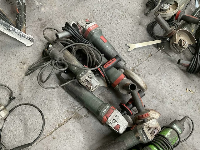 Metabo haakse slijpmachine (10x) - afbeelding 4 van  4