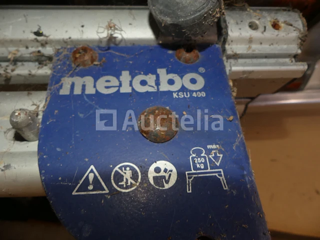 Metabo kgs254 opklapbare tafel radiaalzaag - afbeelding 4 van  7