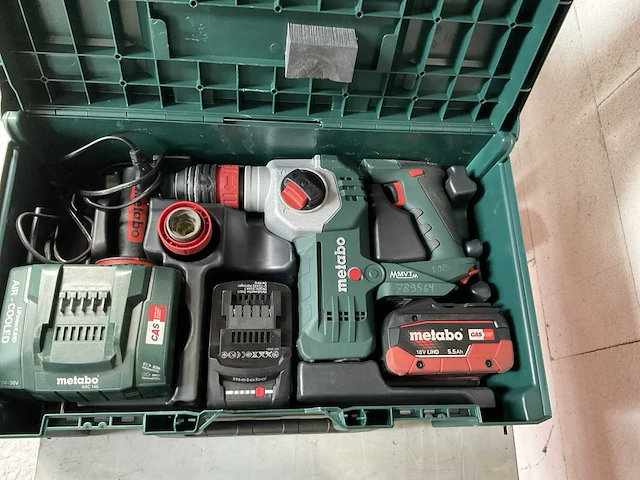 Metabo kha 18 ltx bl 24 quick accu boorhamer - afbeelding 2 van  4