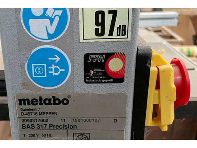 Metabo lintzaagmachine - afbeelding 9 van  10