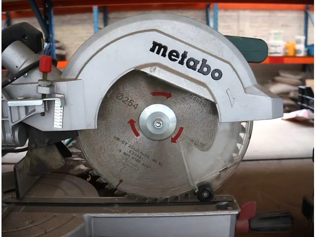 Metabo tafelzaag & evolution roltafel - afbeelding 3 van  8