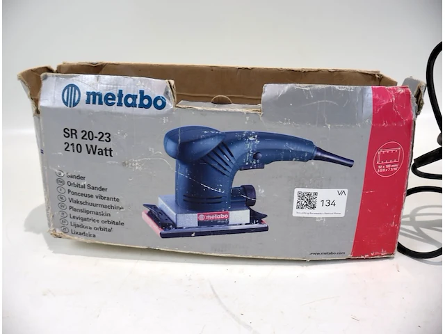 Metabo vlak schuurmachine - afbeelding 2 van  4