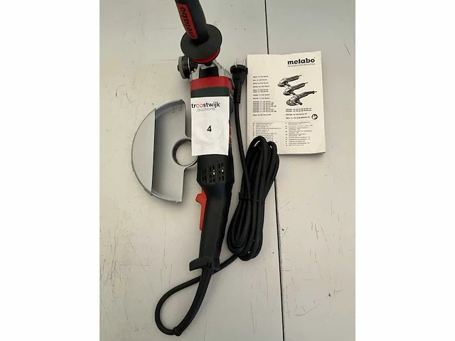 Metabo. wea 19-180 quick rt. haakse slijpmachine. - afbeelding 2 van  3