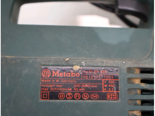 Metabo wipzaag - afbeelding 3 van  3