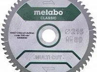 Metabo zaagblad "multi cut - classic", 305x3,0/2,2x30 z80 fz/tz 5°neg - metabo 628286000 - afbeelding 1 van  1