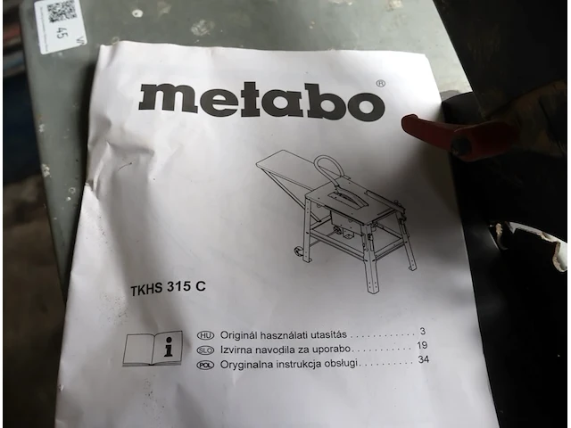 Metabo zaagtafel - afbeelding 3 van  5