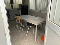 Metalbox bureau container. - afbeelding 2 van  6