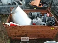 Metalen bak met putten en riolen - afbeelding 1 van  6