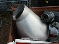 Metalen bak met putten en riolen - afbeelding 4 van  6