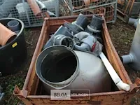 Metalen bak met putten en riolen - afbeelding 5 van  6