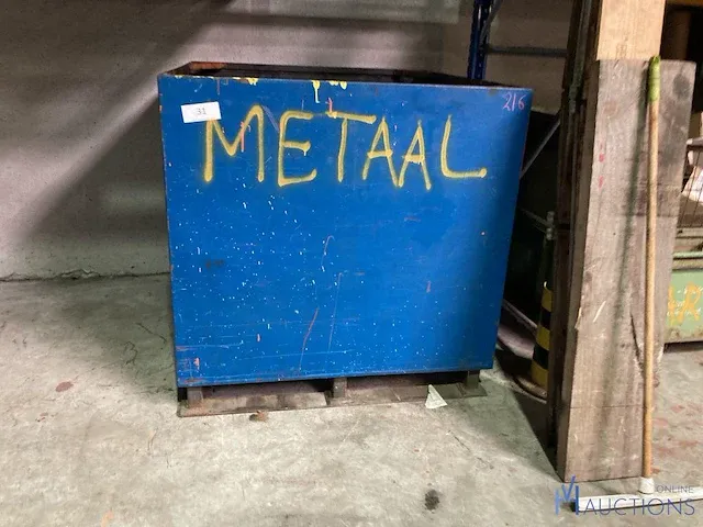 Metalen bak - afbeelding 1 van  2
