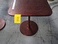 Metalen bijzettafel - afbeelding 1 van  2