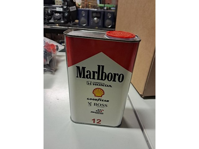 Metalen blik marlboro ( h 190 mm ) - afbeelding 1 van  3