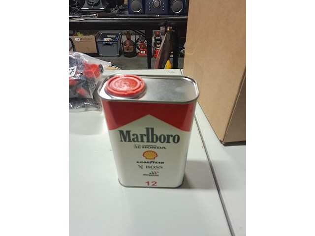 Metalen blik marlboro ( h 190 mm ) - afbeelding 2 van  3