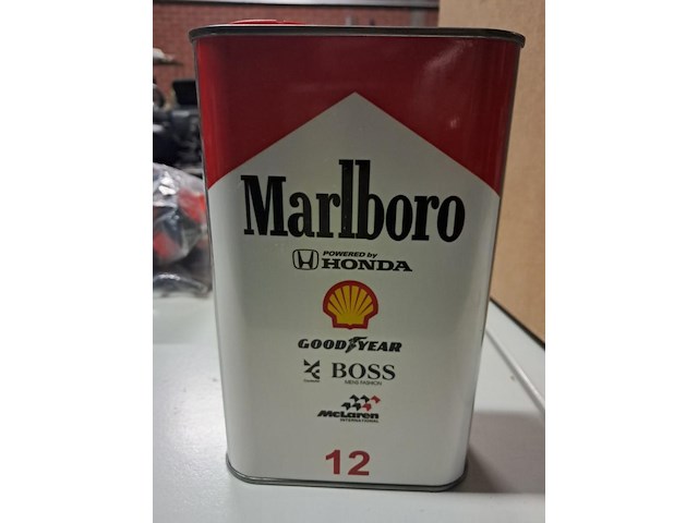 Metalen blik marlboro ( h 190 mm ) - afbeelding 3 van  3