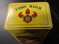 Metalen blikken doos lucifers - afbeelding 1 van  5