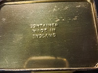 Metalen blikken doos lucifers - afbeelding 4 van  5