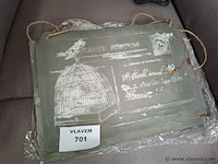 Metalen bord - afbeelding 1 van  1