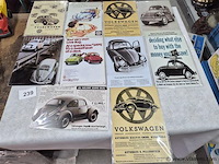 Metalen borden 10 stuks - afbeelding 1 van  3