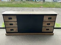 Metalen buffetkast mango - afbeelding 1 van  4