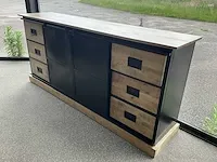 Metalen buffetkast mango - afbeelding 2 van  4