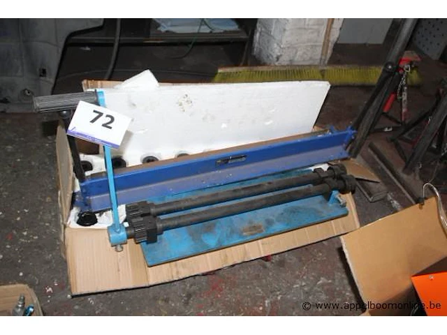 Metalen buigbank hbm - afbeelding 1 van  2